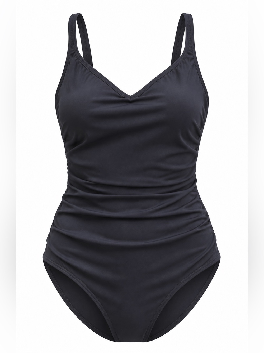 Speedo Classic Black One-Piece Swimsuit 22W